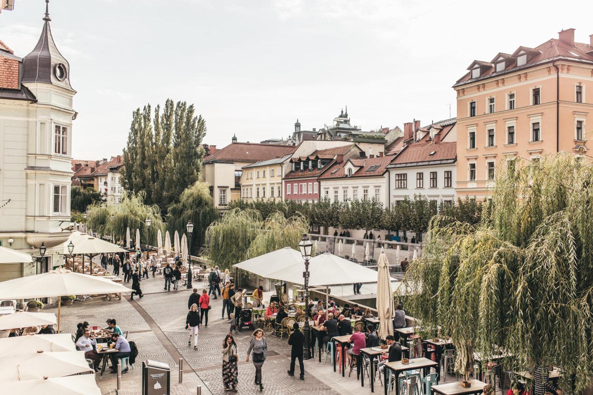 Tromostovje Apartments Lublaň Exteriér fotografie