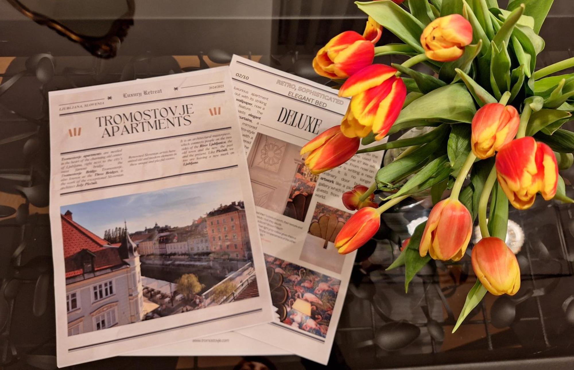 Tromostovje Apartments Lublaň Exteriér fotografie